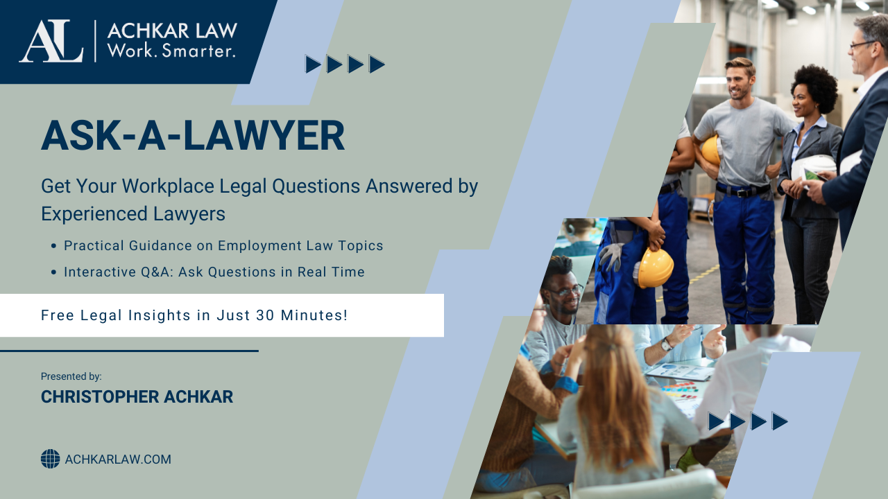 ask-a-lawyer webinars