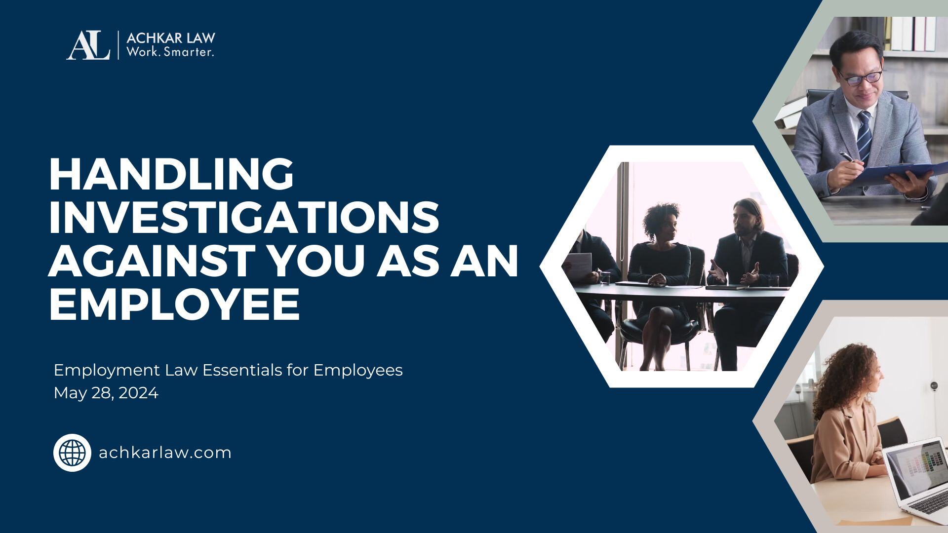 Handling Investigations Against You As an Employee