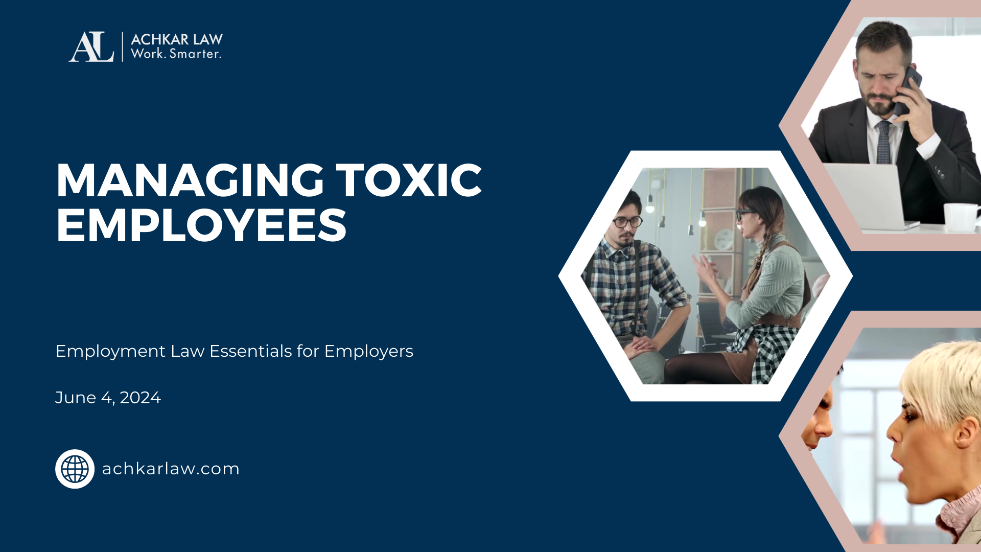 Strategies for managing toxic employees webinar recording